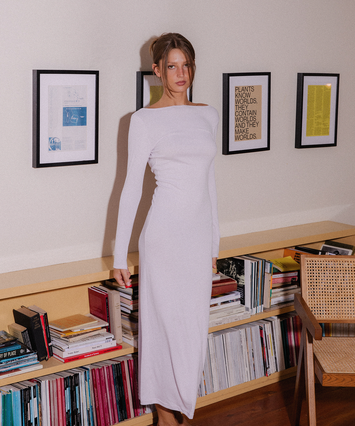 고블린 웨어(GOBLIN WEAR) Hedy Maxi Dress(Peony)