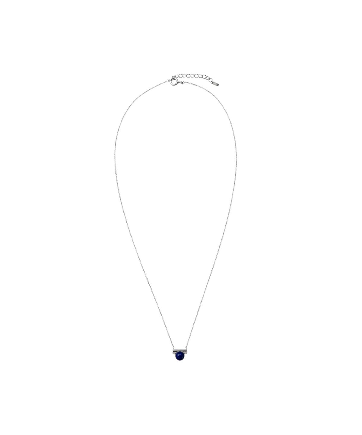 바이브나인(Vibe9) V9 Essential 12 Lapis Stone Necklace