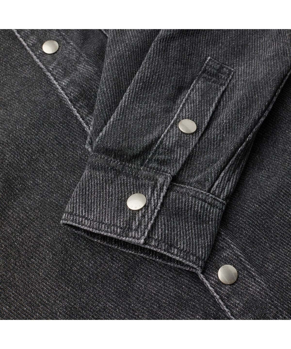 이로(IRO) MALTON 데님 긴팔 셔켓 IRJCW26103BKX