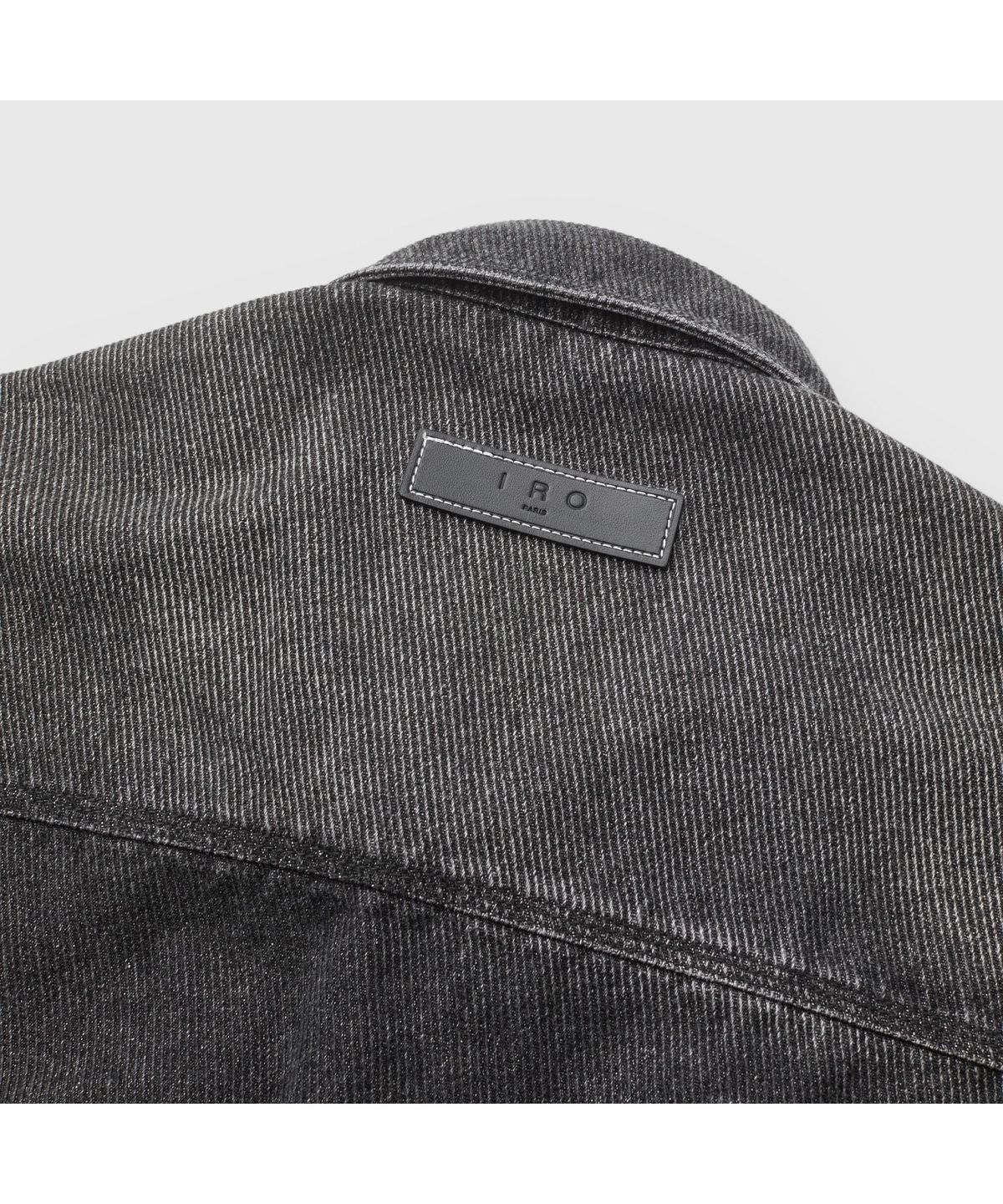 이로(IRO) MALTON 데님 긴팔 셔켓 IRJCW26103BKX