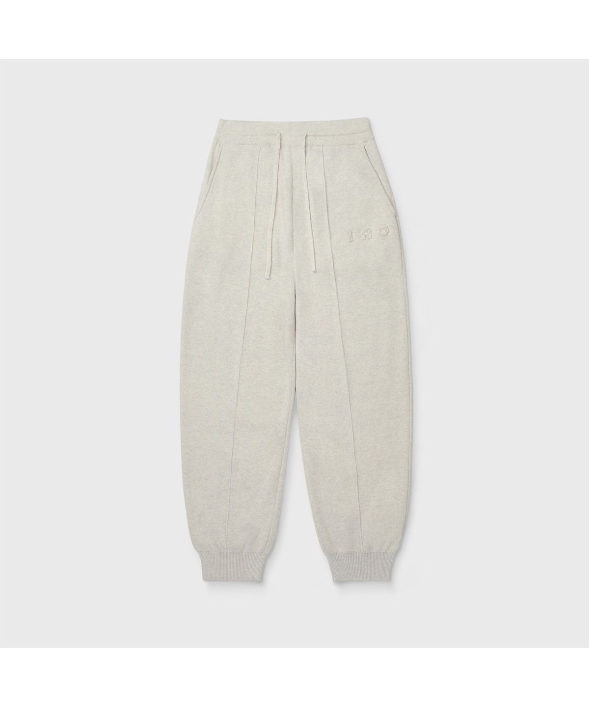 이로 우먼(IROWOMEN) Soleiles 니트 조거 팬츠 ILPAW26721IVX