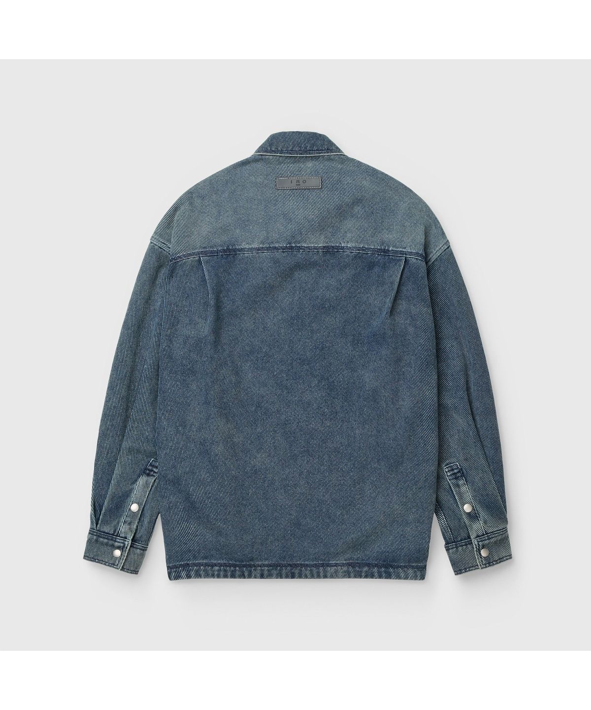 이로(IRO) MALTON 데님 긴팔 셔켓 IRJCW26103BUX