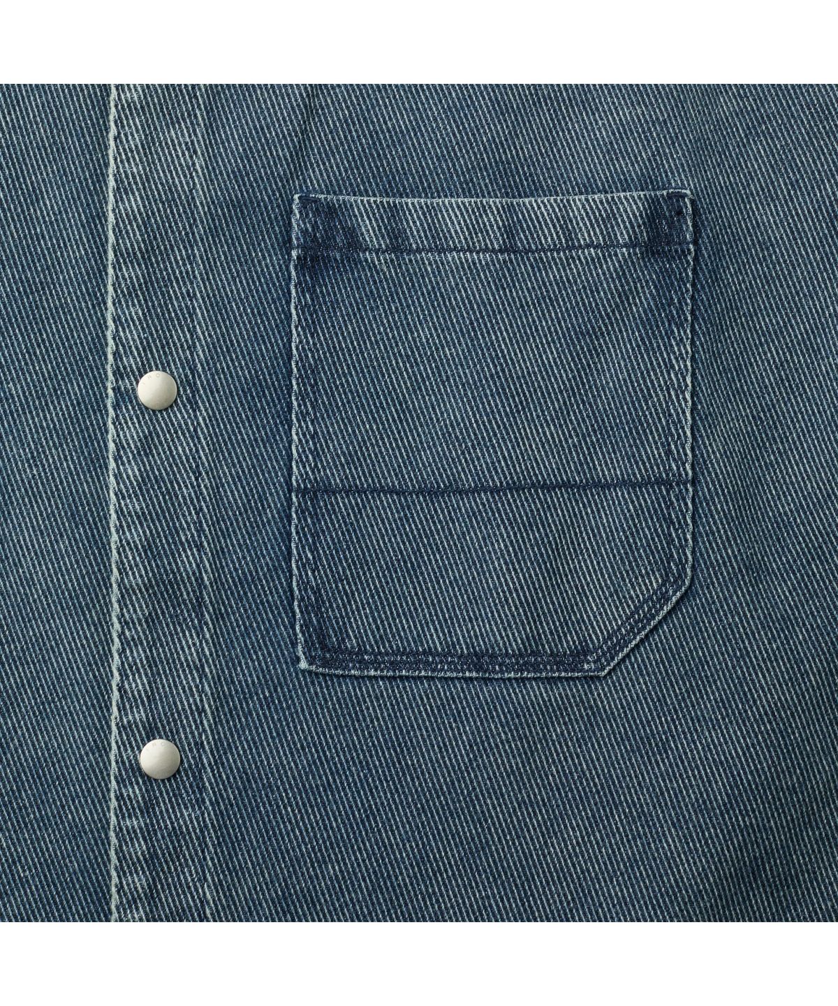 이로(IRO) MALTON 데님 긴팔 셔켓 IRJCW26103BUX