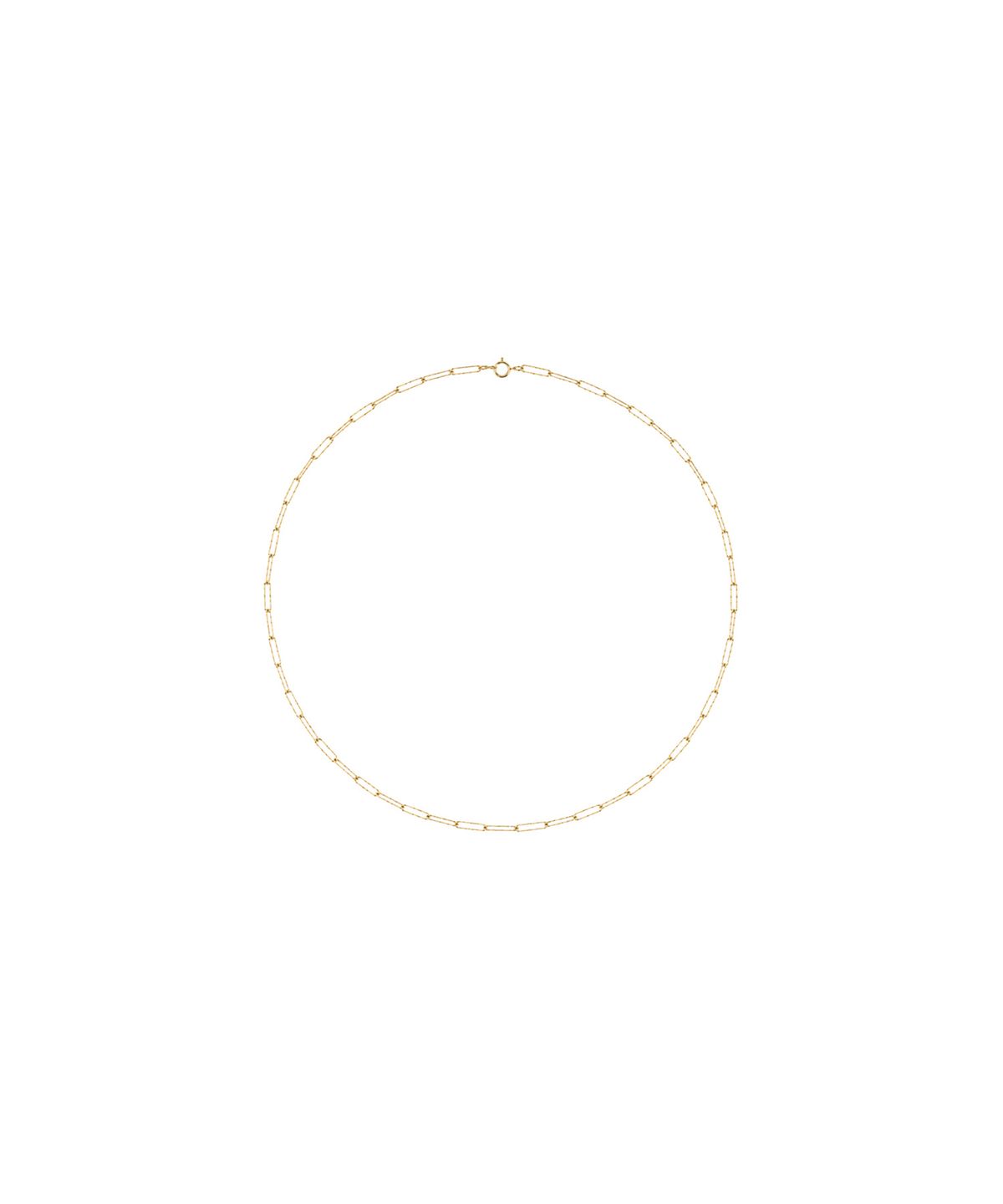 바이브나인(Vibe9) V9 Essential 14 Slim Paper Chain Necklace