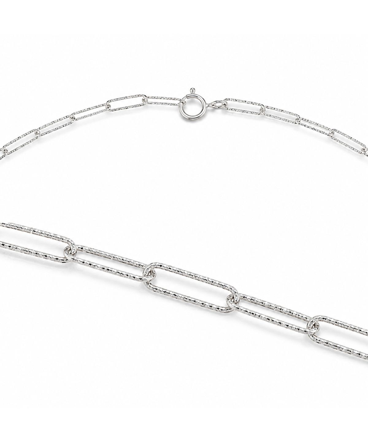 바이브나인(Vibe9) V9 Essential 14 Slim Paper Chain Necklace