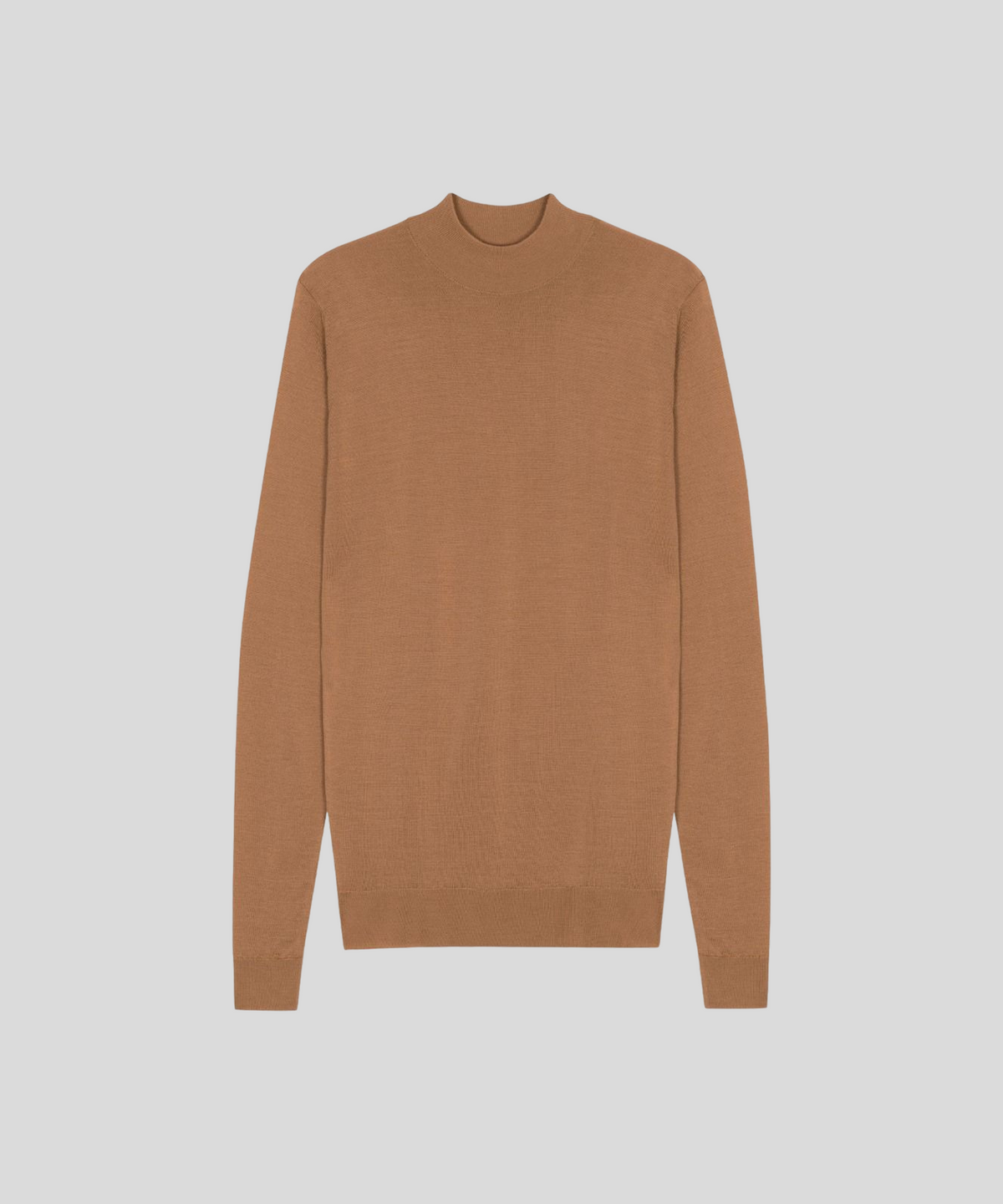 존 스메들리(JOHN SMEDLEY) HARCOURT Extra Fine Merino Wool Standard Fit Mock Neck Pullover Seasonal 8 Colors