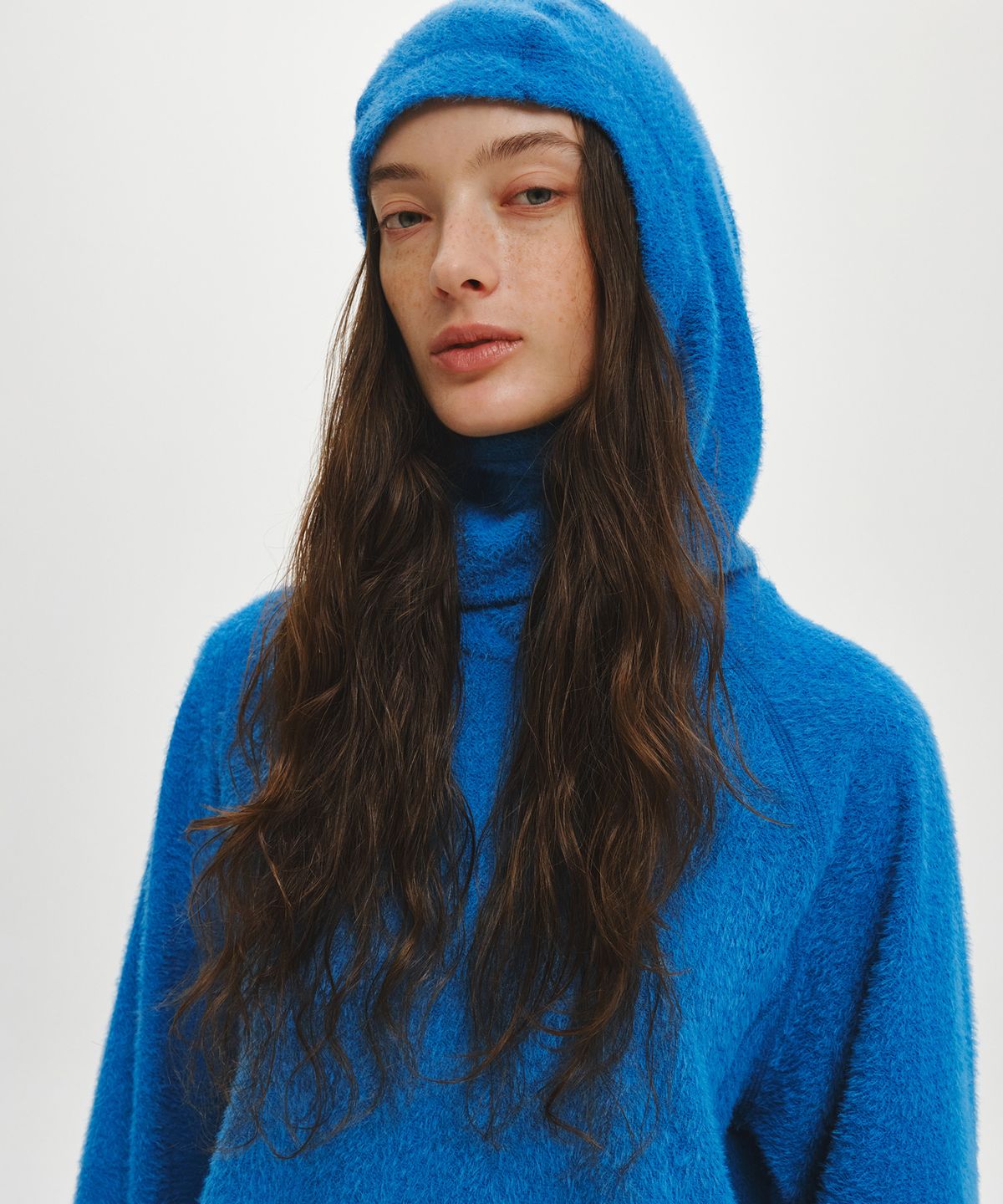 힐리먼트(HELEMENT) 컴포트 히팅 후드티 (BLUE)