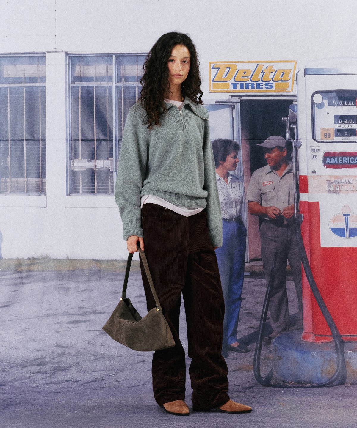 망고매니플리즈(MANGO MANY PLEASE) JADE CORDUROY PANTS_BROWN