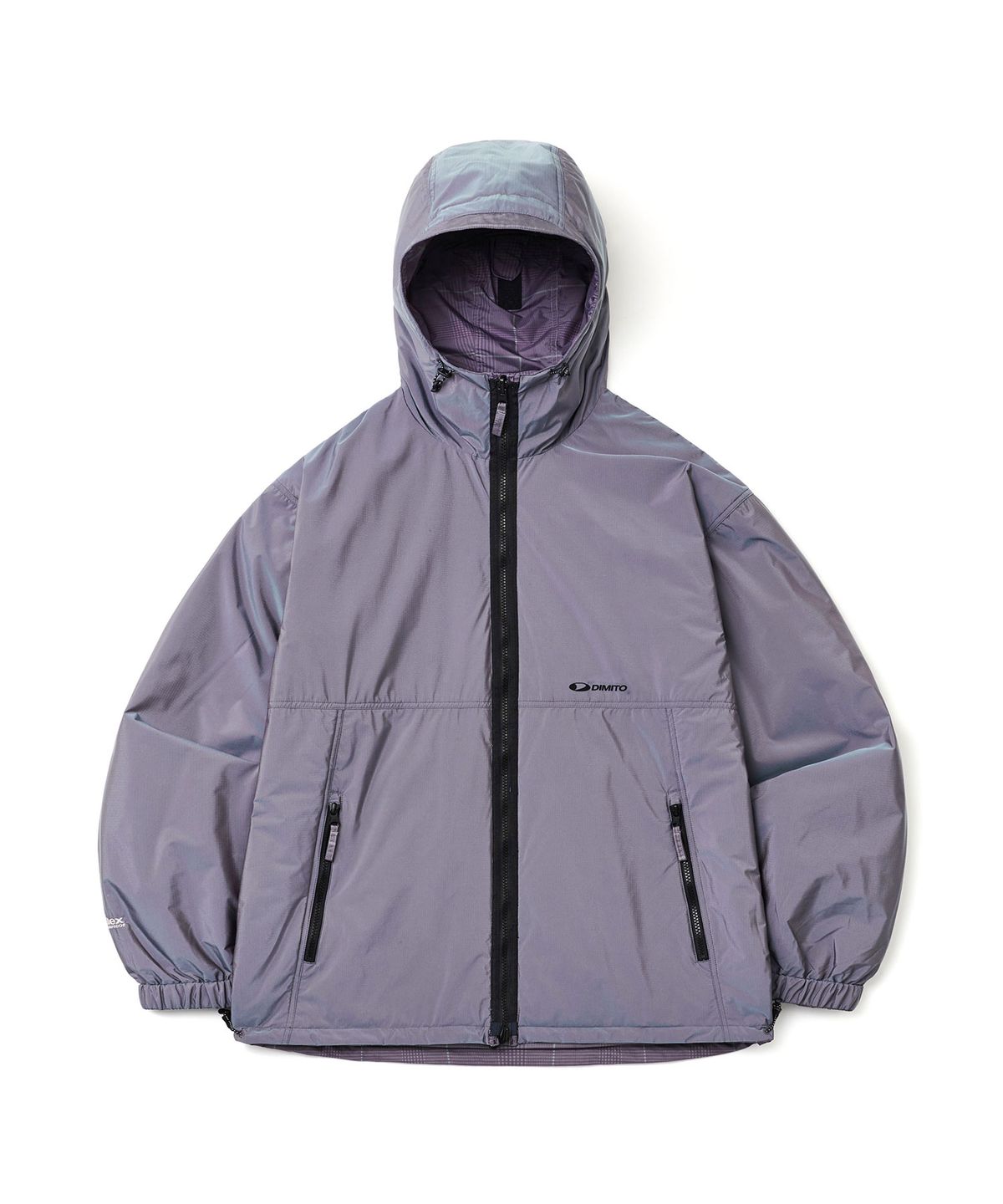 디미토(DIMITO) REVERSIBLE WIND JACKET WINE CHECK