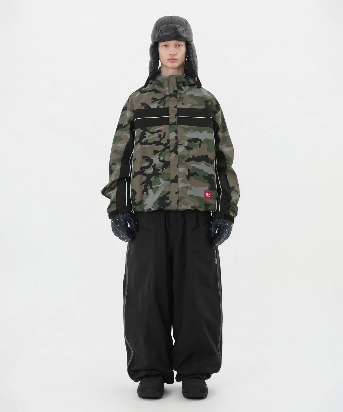 디미토(DIMITO) PANELED JACKET FADE CAMO