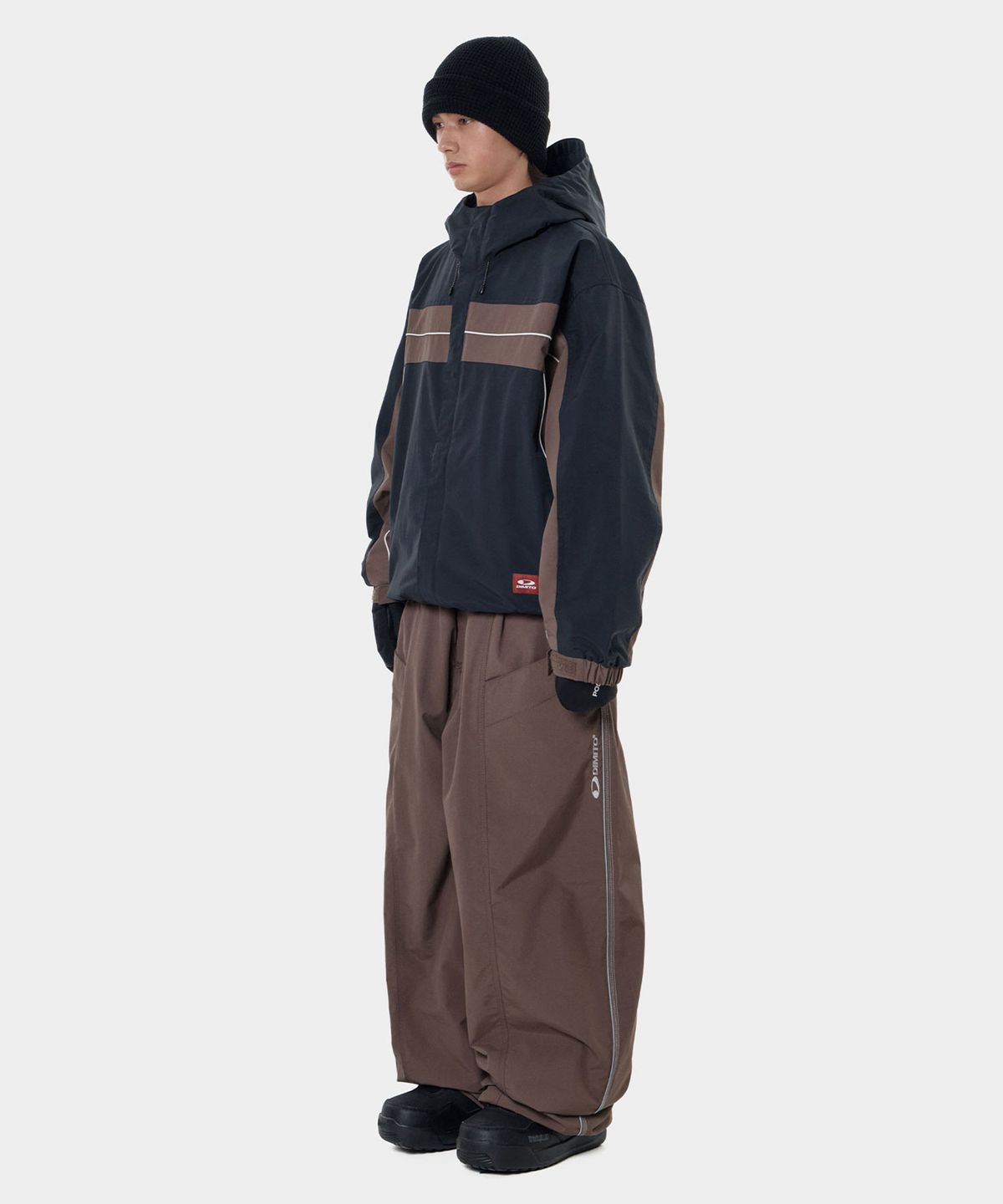 디미토(DIMITO) PANELED JACKET TEAL NAVY
