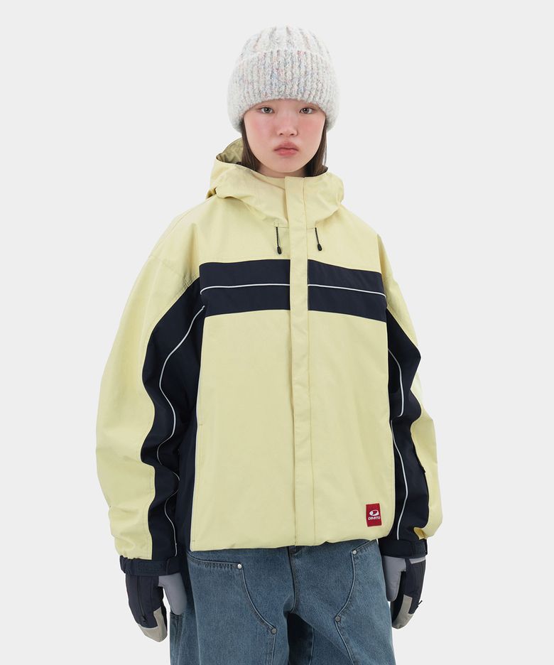 PANELED JACKET LEMON SORBET