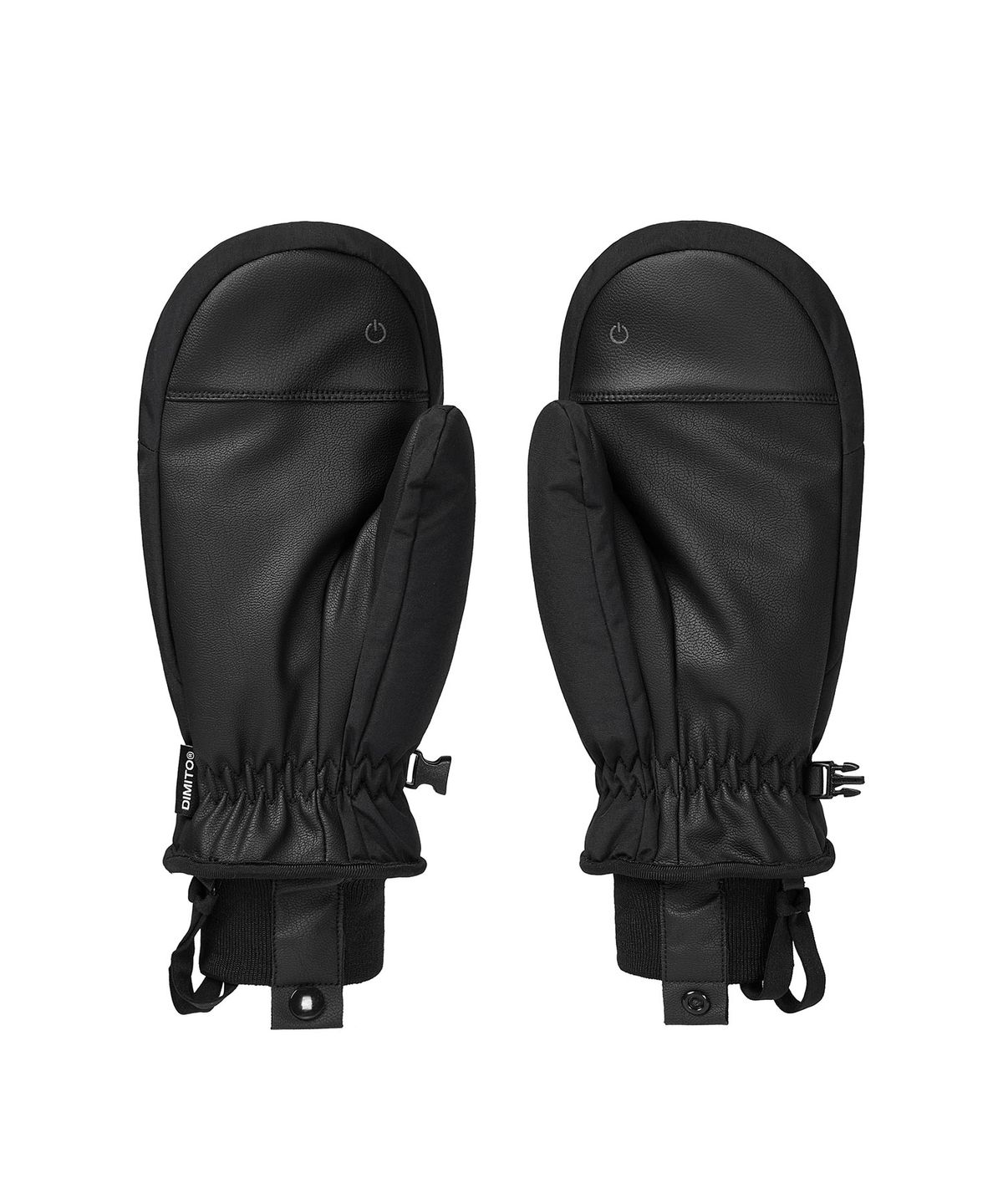 디미토(DIMITO) BASIC LOGO MITTEN BLACK