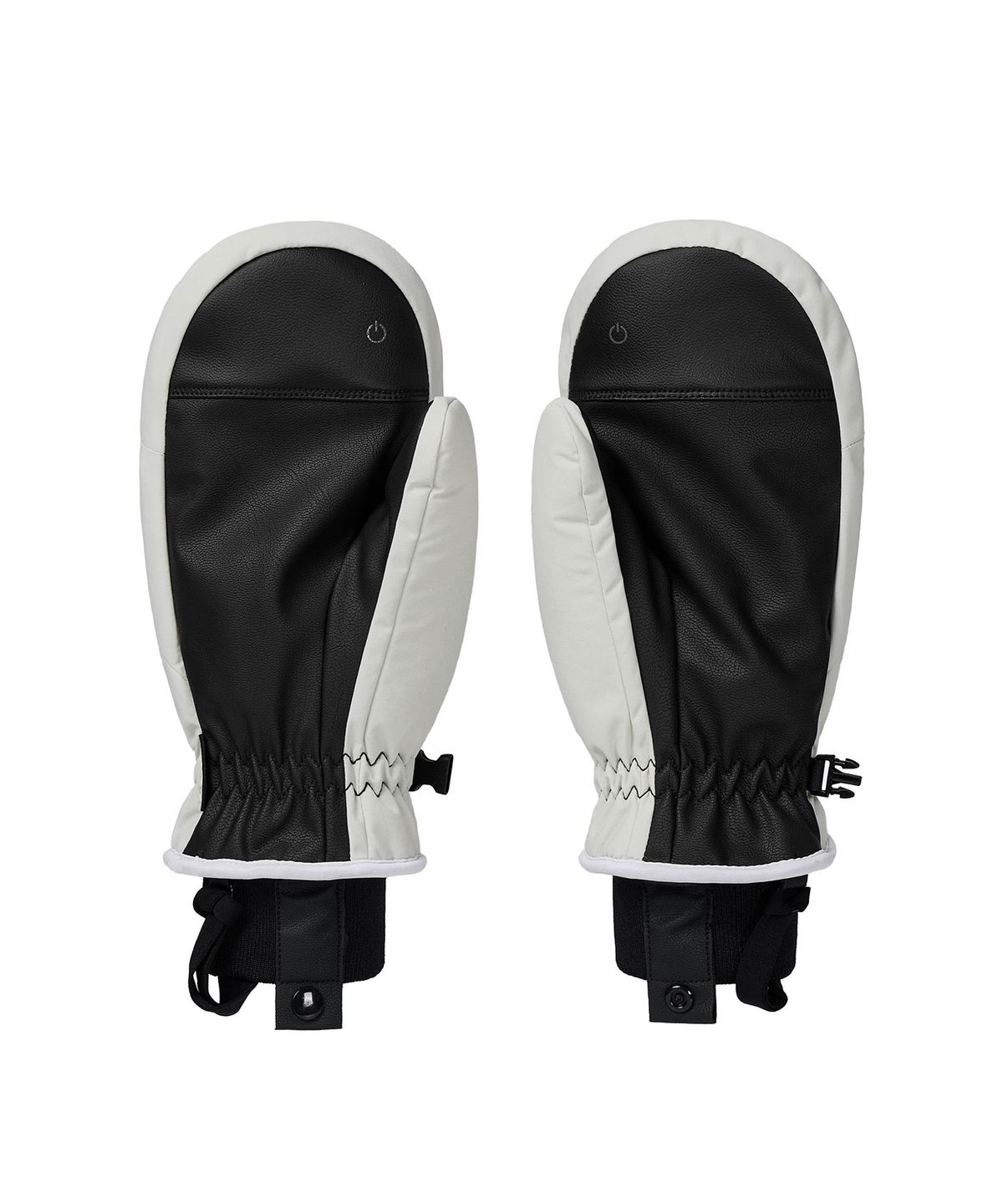 디미토(DIMITO) BASIC LOGO MITTEN OFF WHITE
