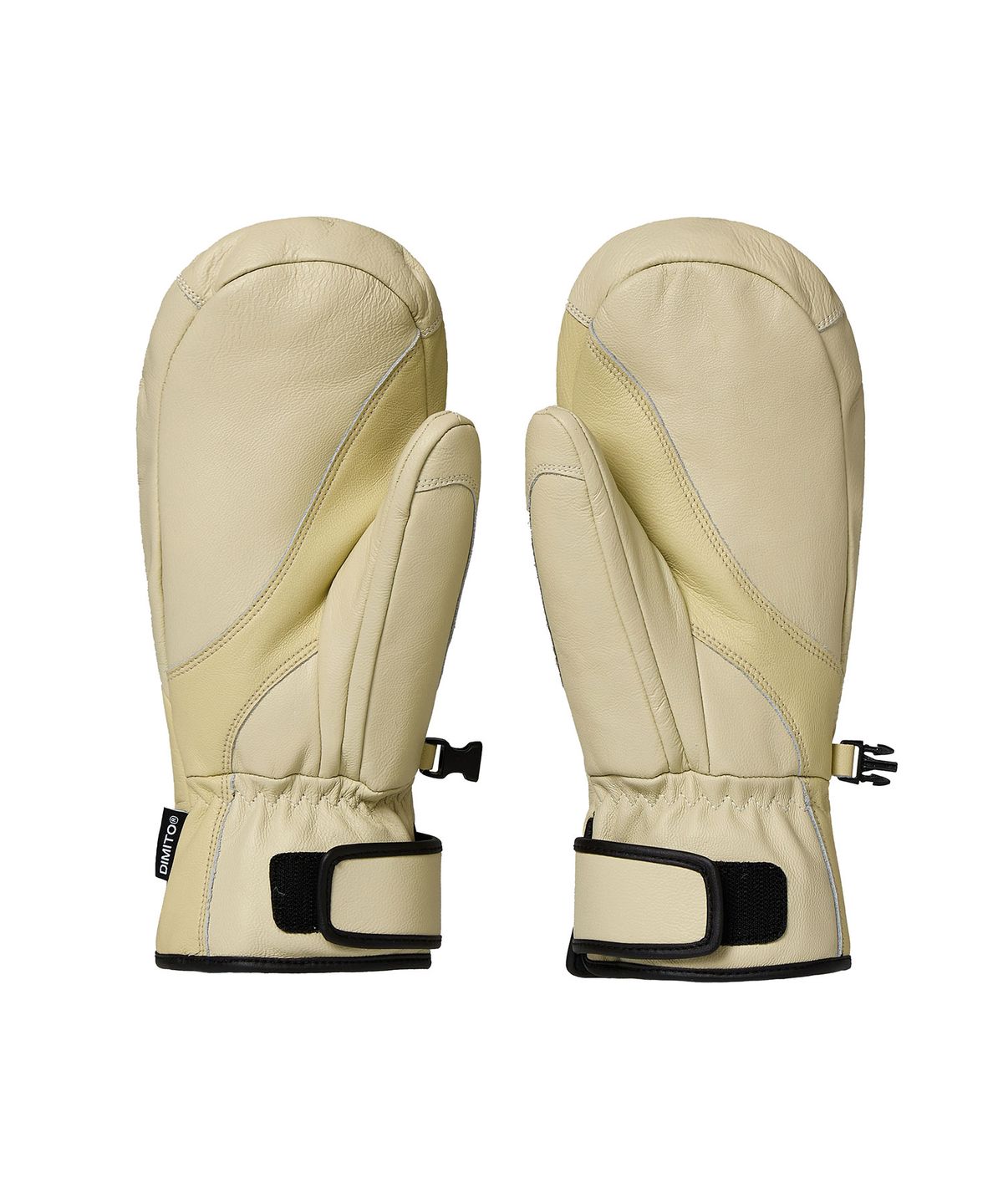 디미토(DIMITO) WAVE LEATHER MITTEN SAND
