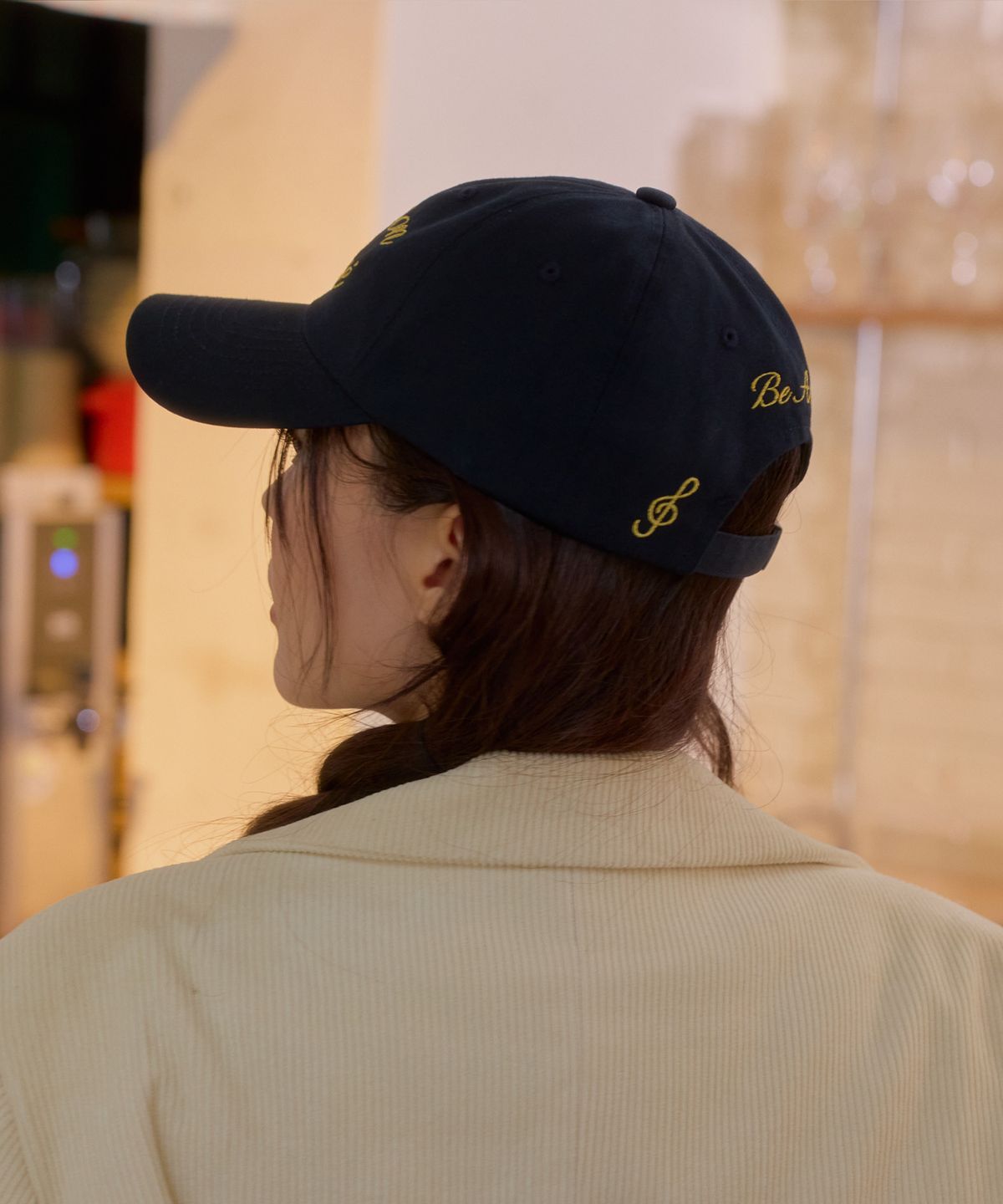 아나에(ANAE) SCRIPT CAP NAVY