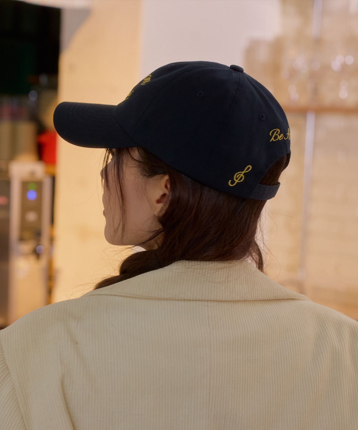 아나에(ANAE) SCRIPT CAP NAVY