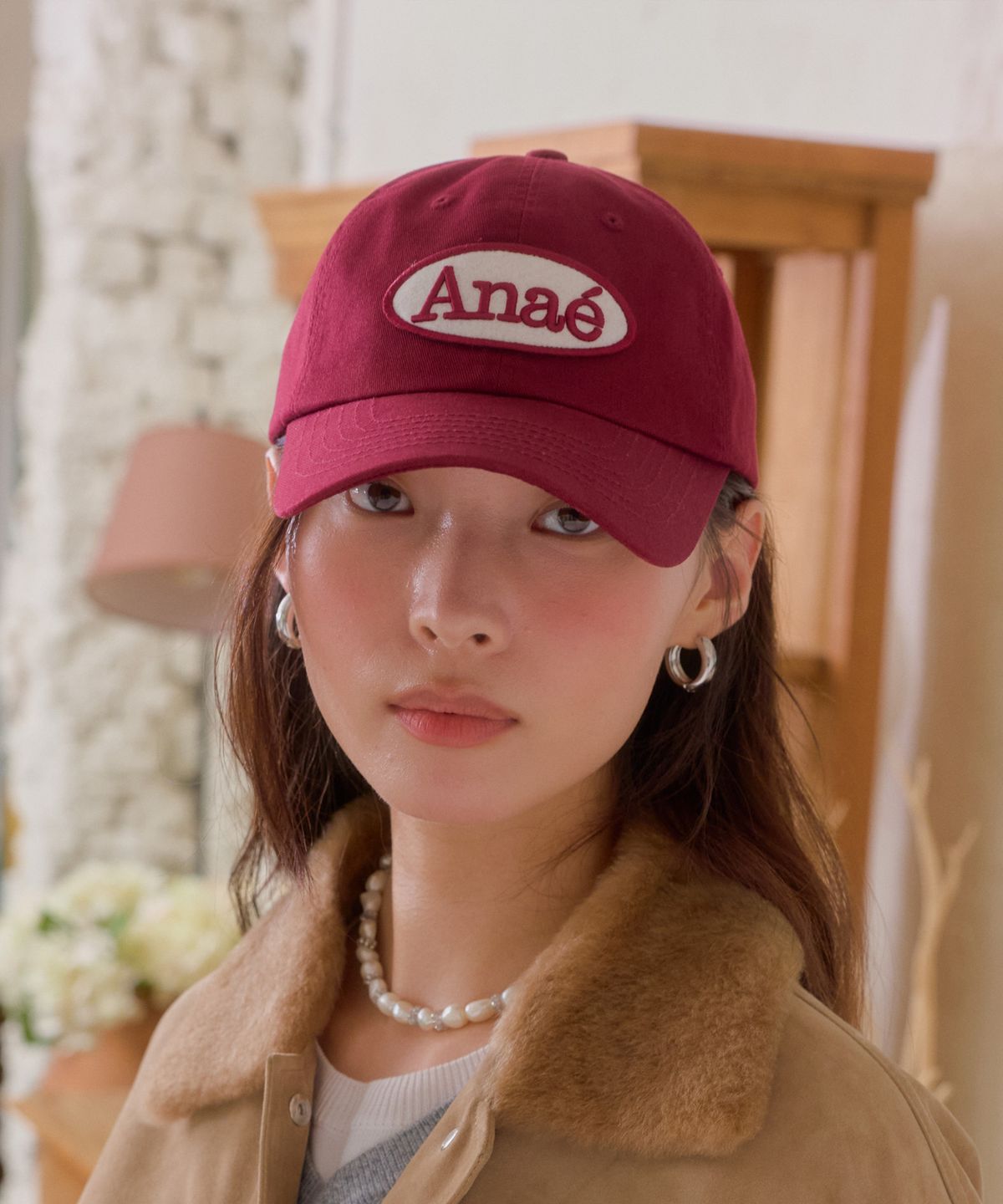 아나에(ANAE) CLAIR BADGE CAP WINE