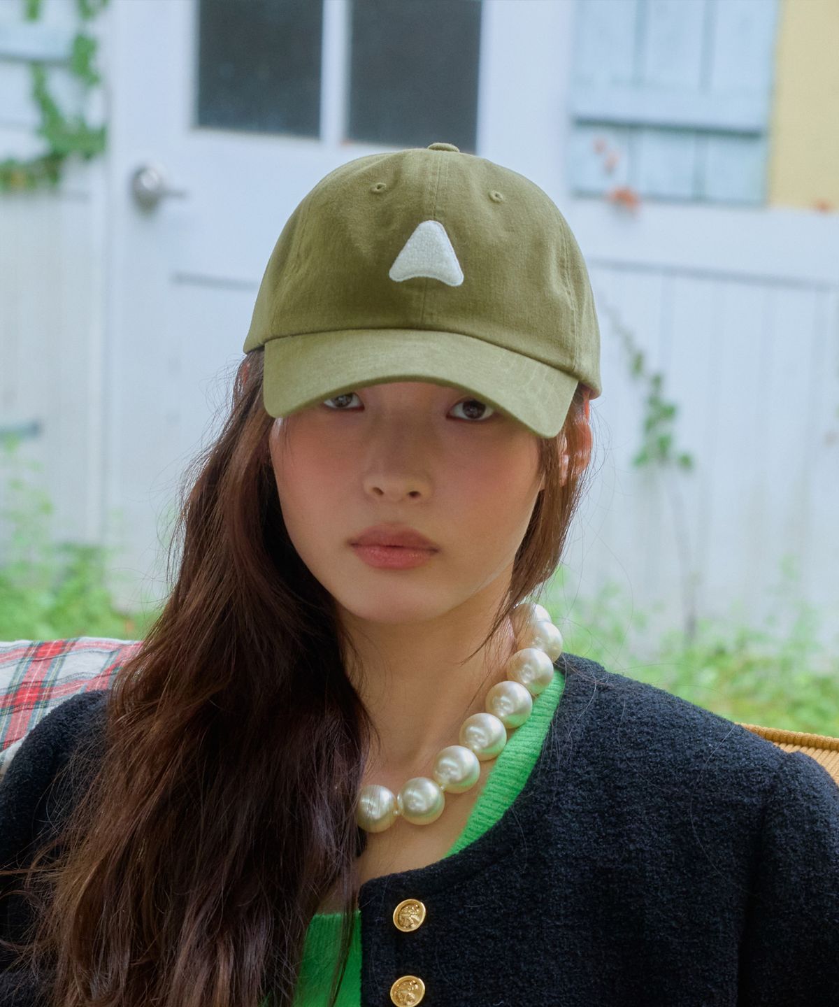 아나에(ANAE) LOOP CAP OLIVE