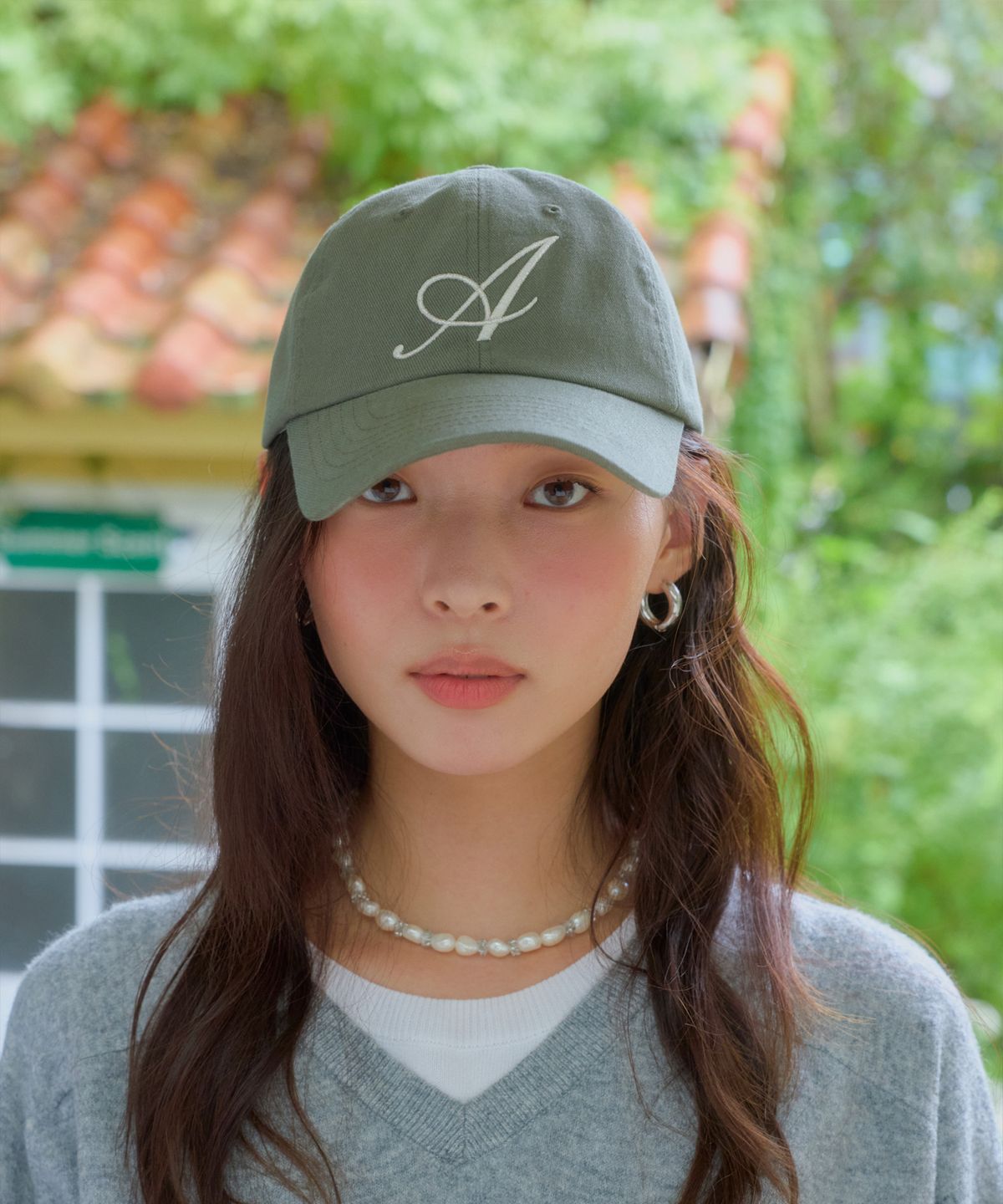 아나에(ANAE) SIGNET CAP KHAKI