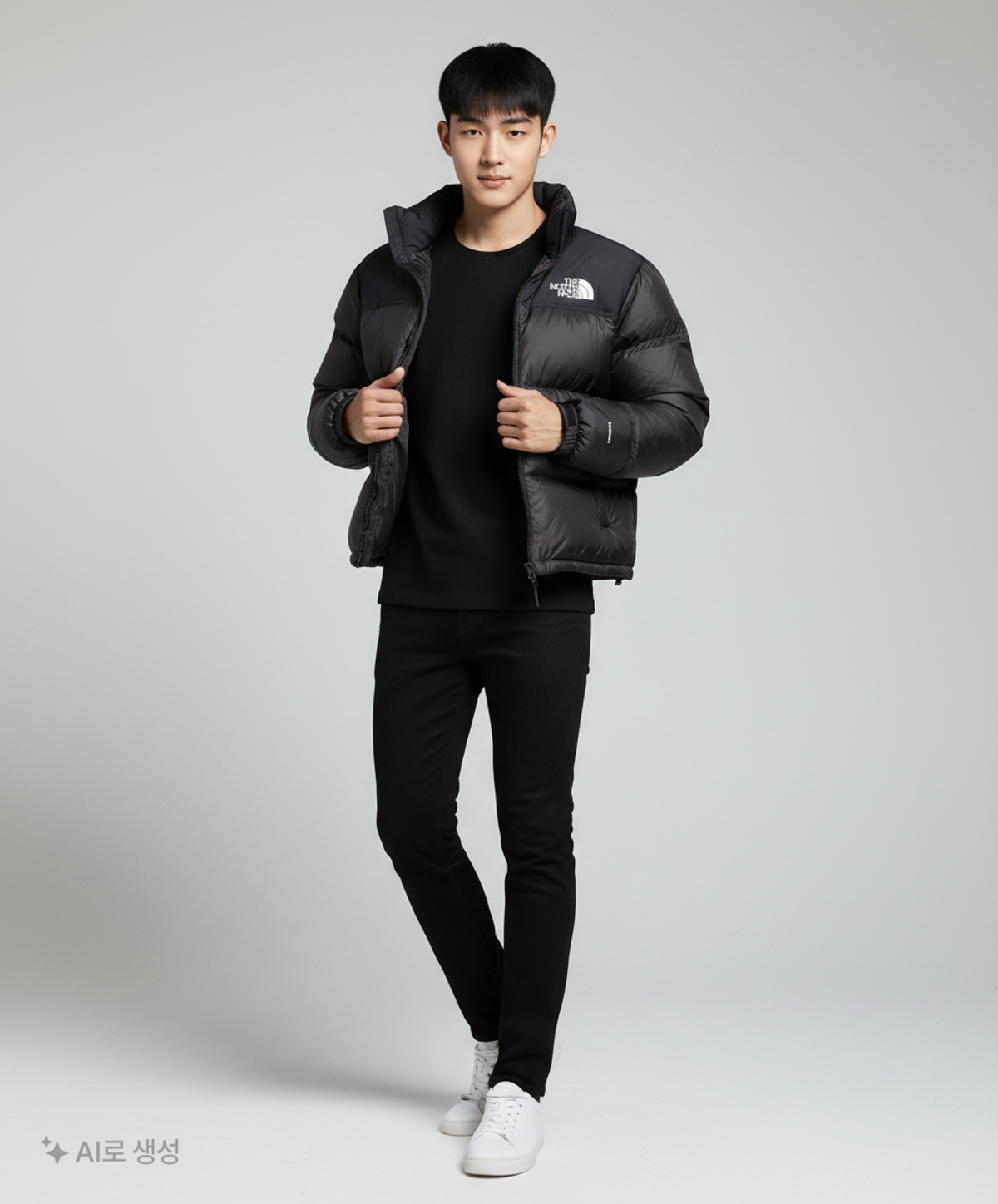 노스페이스(THE NORTH FACE) 숏 패딩/숏 헤비 아우터 100