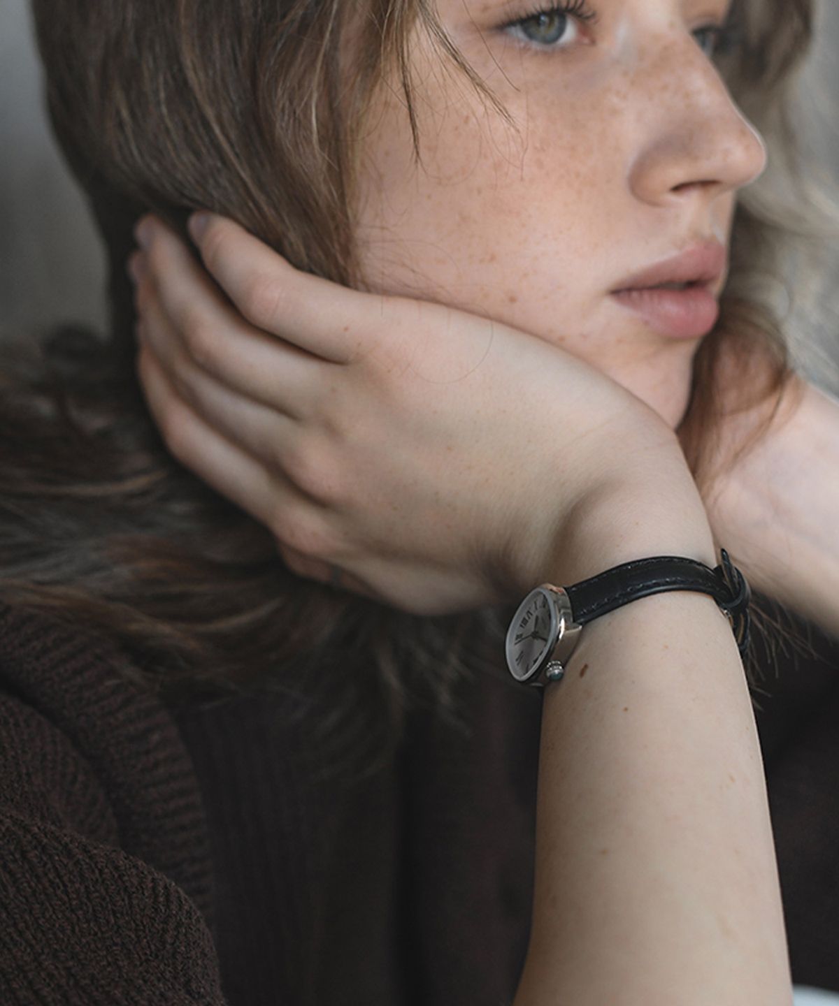 베흐트(VERTE) Douze.02 / Tempo ronde watch (noir)