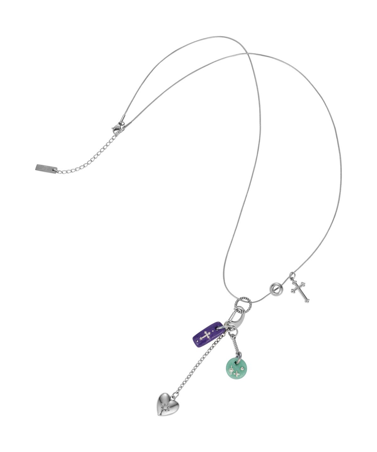엔프프(NFF) ensemble necklace-silver
