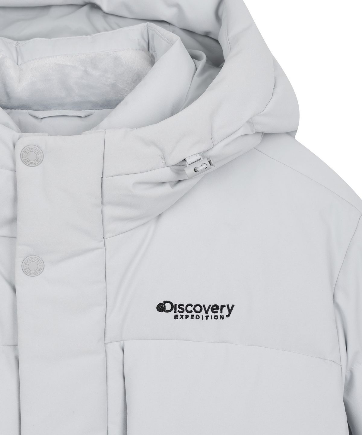 디스커버리 키즈(DISCOVERY KIDS) 패밀리 레스터G 구스다운 롱패딩 (L/GREY)