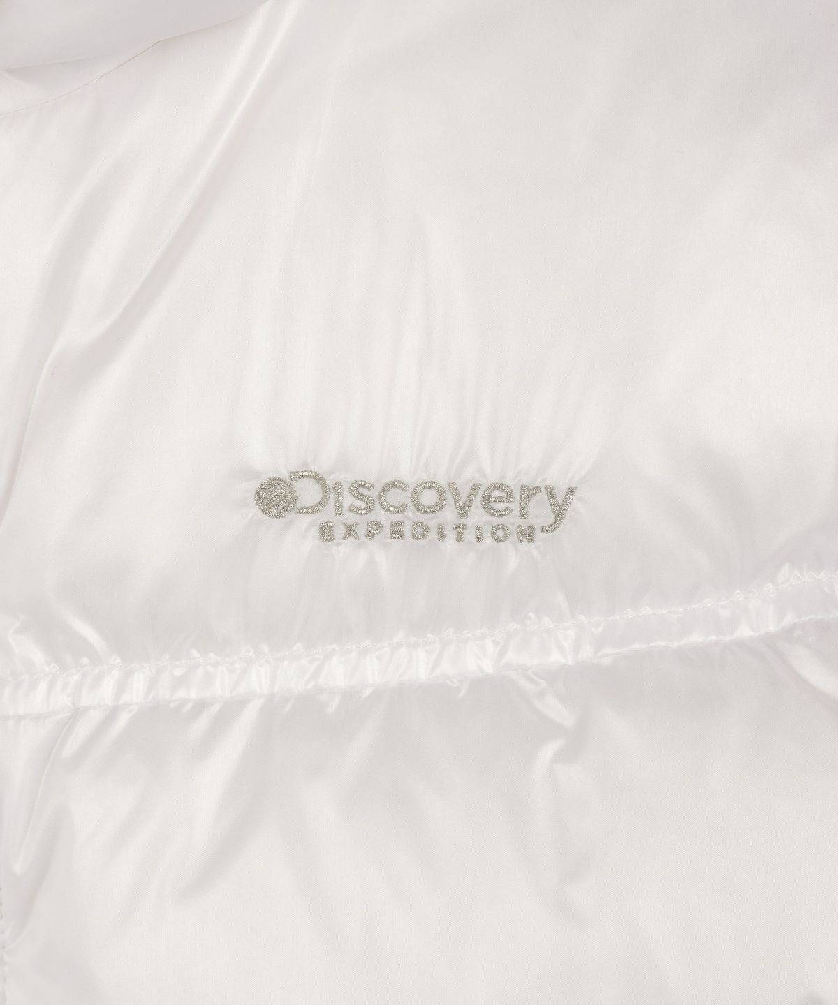 디스커버리 키즈(DISCOVERY KIDS) 여아 엘리아 글로시 다운 숏패딩 (CREAM)