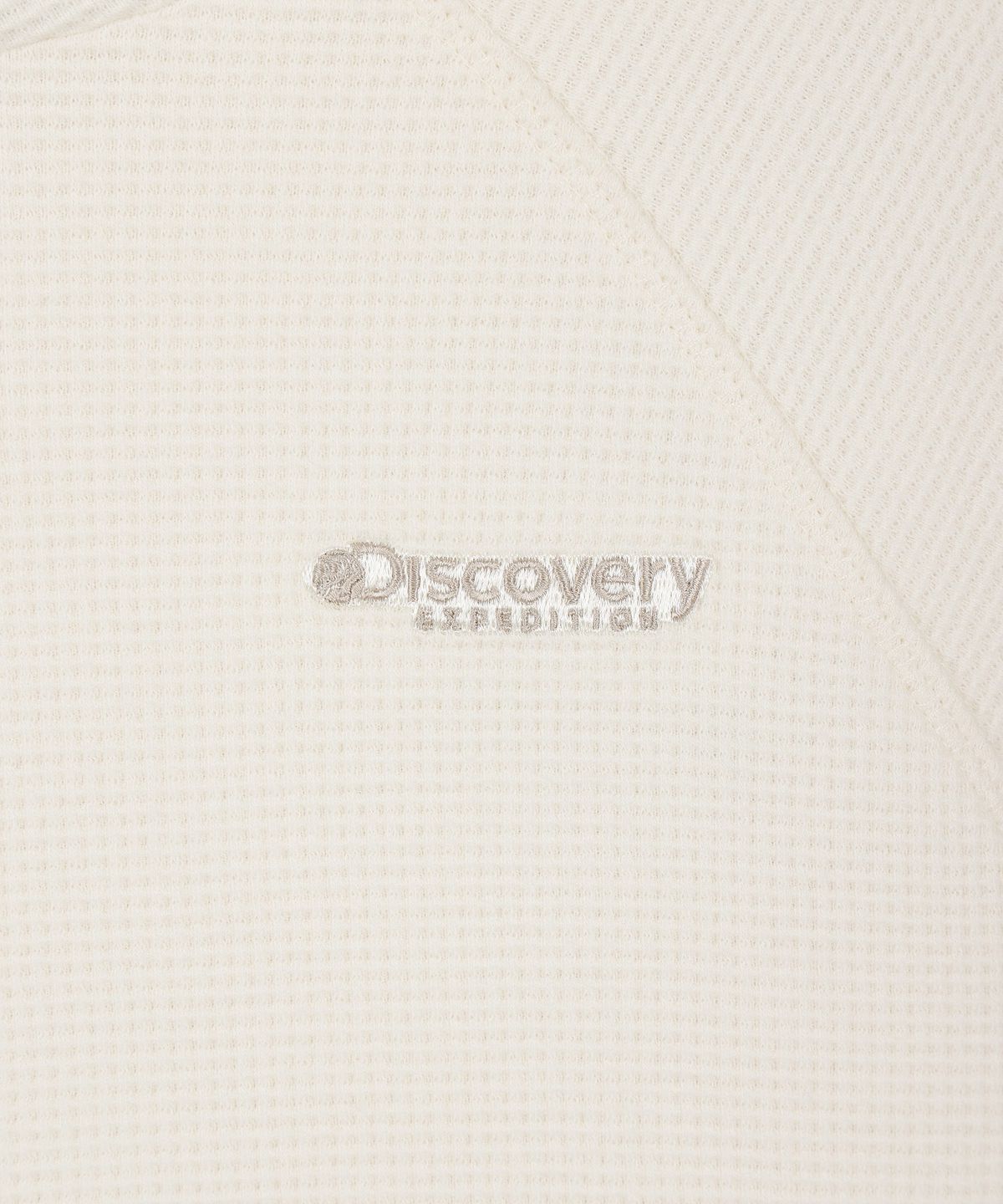 디스커버리 키즈(DISCOVERY KIDS) 키즈 와플 후드티 (IVORY)