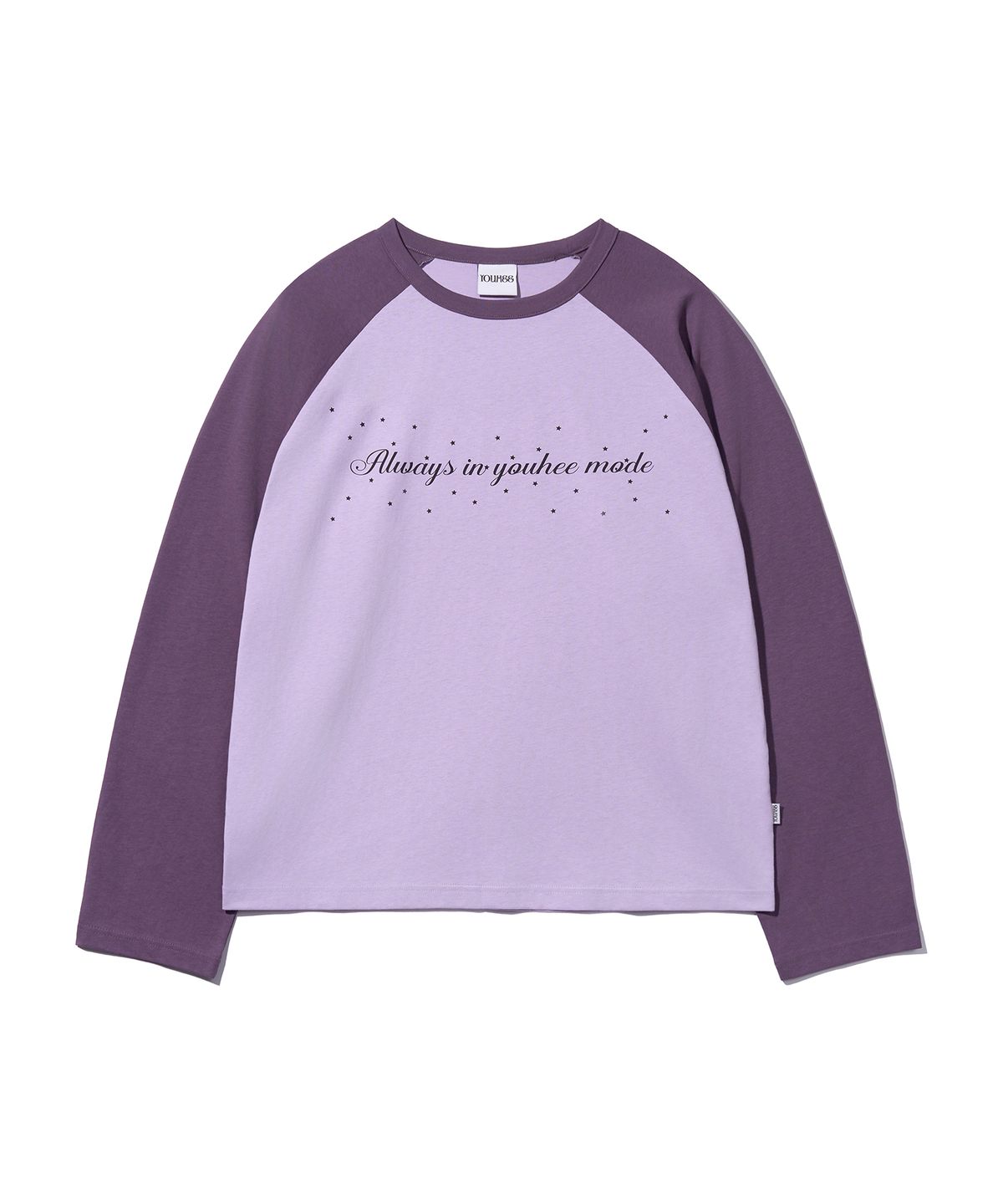 유희(YOUHEE) YOUHEE MODE REGLAN LONG SLEEVE_PURPLE