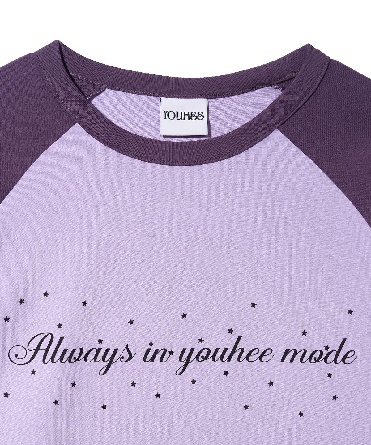 유희(YOUHEE) YOUHEE MODE REGLAN LONG SLEEVE_PURPLE