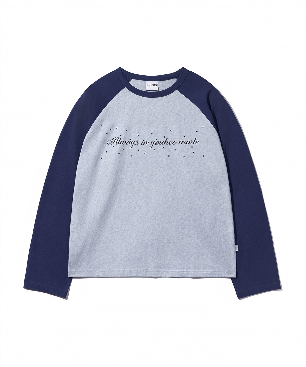 유희(YOUHEE) YOUHEE MODE REGLAN LONG SLEEVE_MELANGE GREY