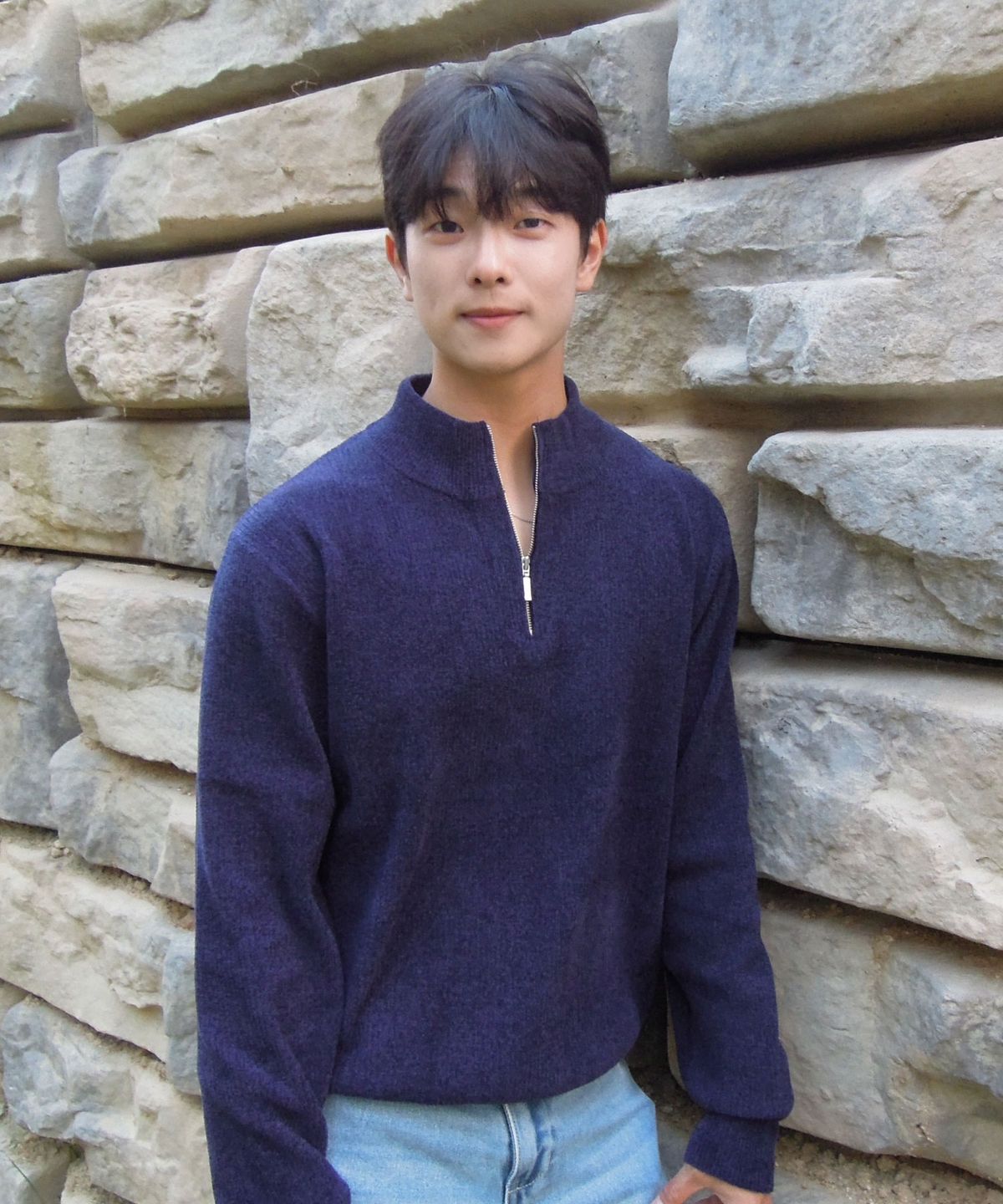 더니트컴퍼니(THEKNITCOMPANY) [스토커즈 콜라보] 코지 플리스 쿼터 집업 니트 4color