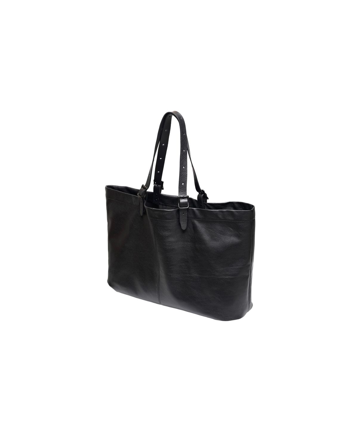 구보(GUVO) Leather mass bag Black