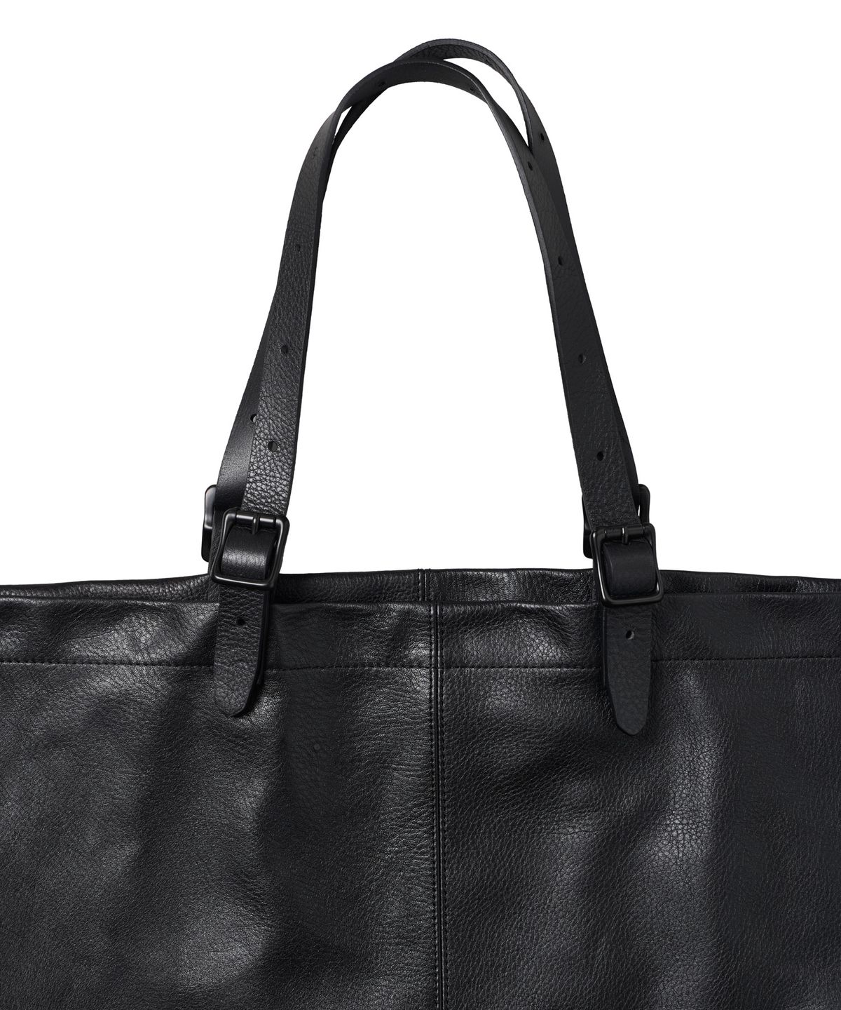 구보(GUVO) Leather mass bag Black