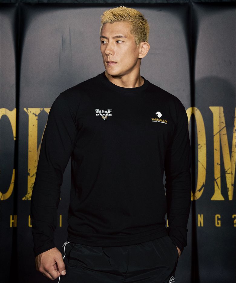 [BYSEC X BLACKCOMBAT]  블랙컴뱃 벤타블랙 롱슬리브