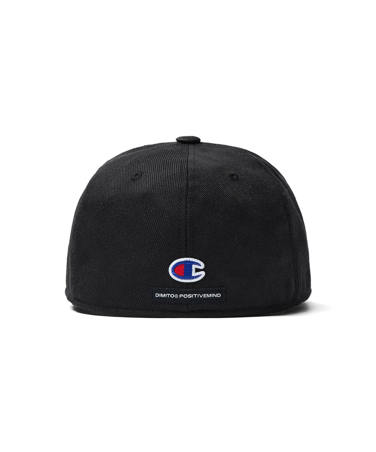 디미토(DIMITO) [CHAMPION x DIMITO] ANNIVERSARY FITTED CAP BLACK