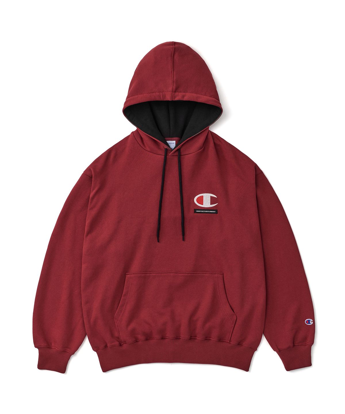 디미토(DIMITO) [CHAMPION x DIMITO] C-LOGO HOODIE BURGUNDY