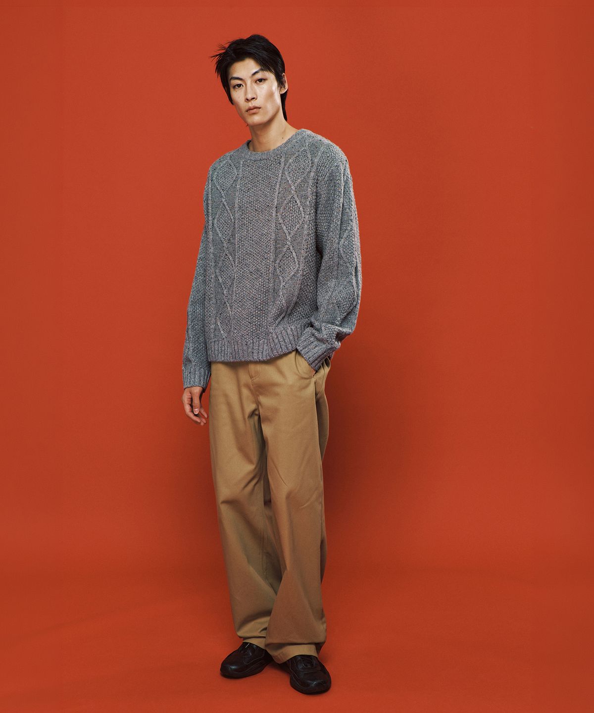 플랙(PLAC) 스트레이트 포켓 코튼 팬츠 베이지