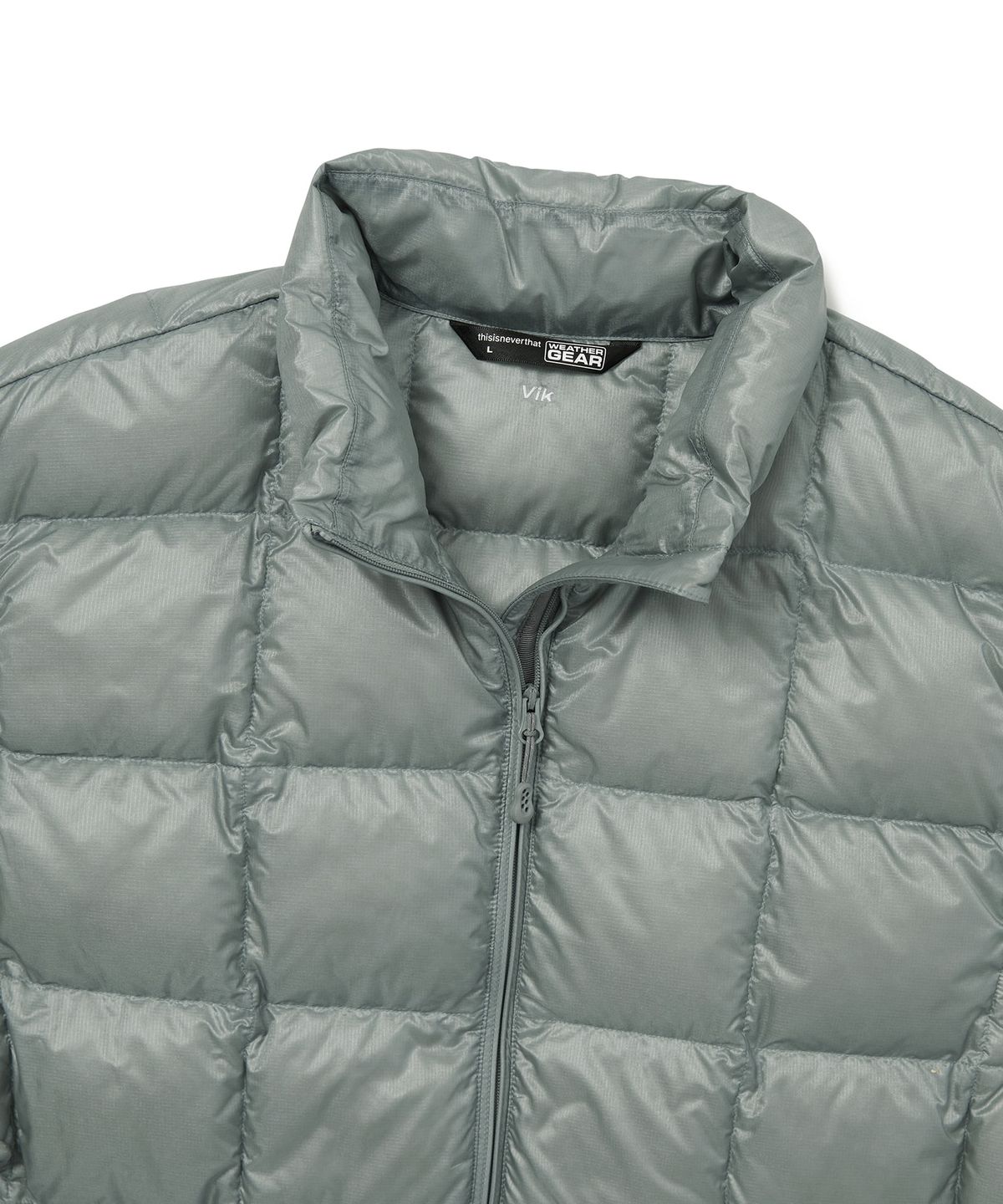 디스이즈네버댓(THISISNEVERTHAT) PERTEX Vik LT Down Vest Grey