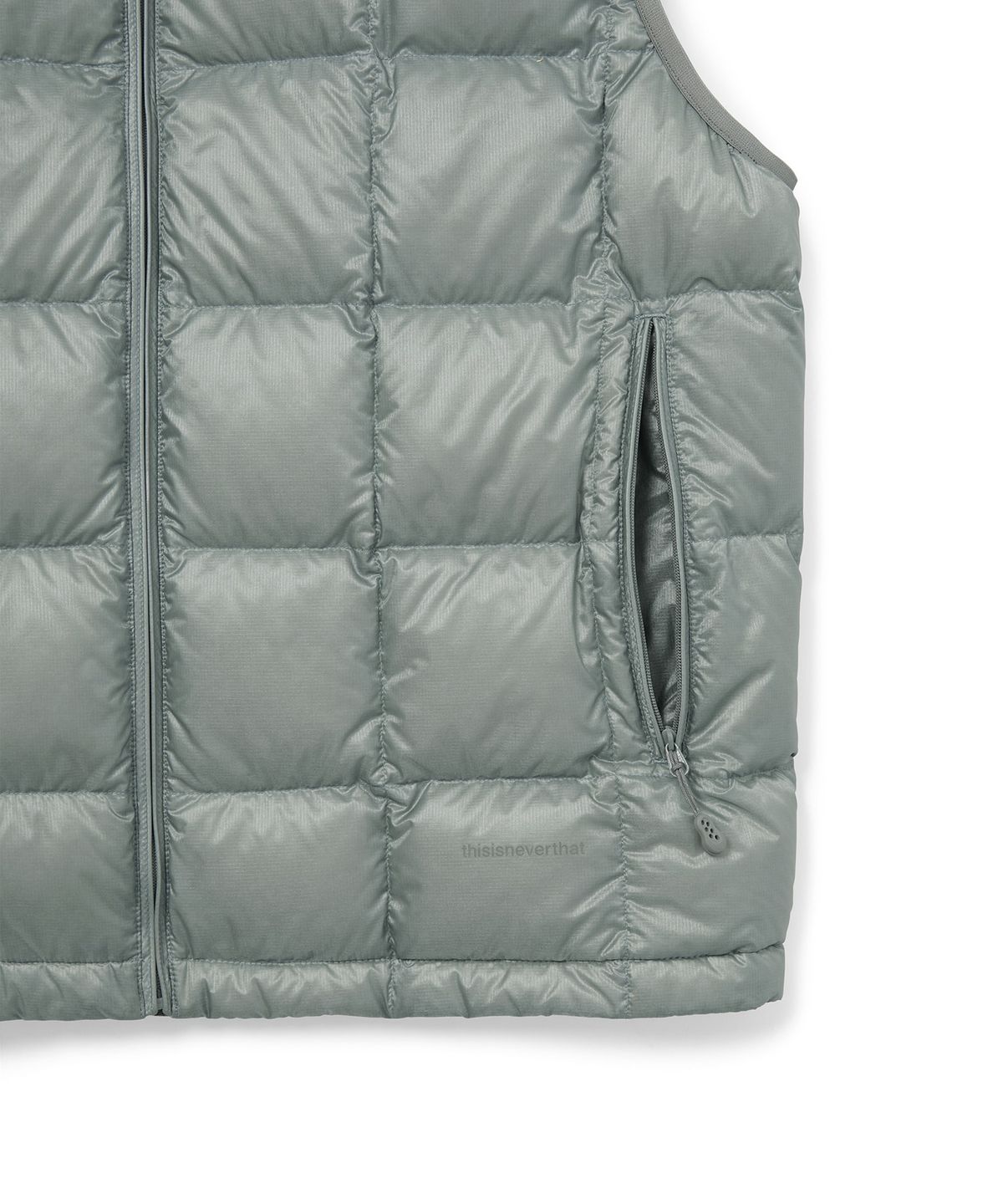 디스이즈네버댓(THISISNEVERTHAT) PERTEX Vik LT Down Vest Grey