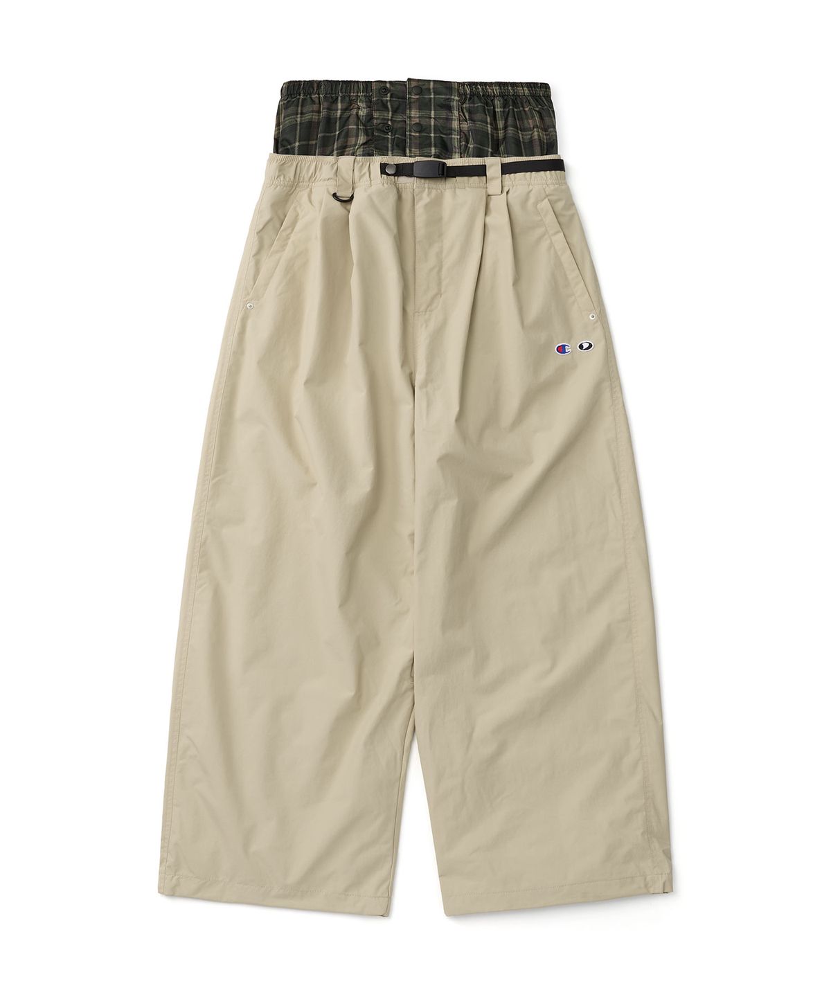 디미토(DIMITO) [CHAMPION x DIMITO] C-LOGO BASIC PANTS (WIDE FIT LV.2) BEIGE