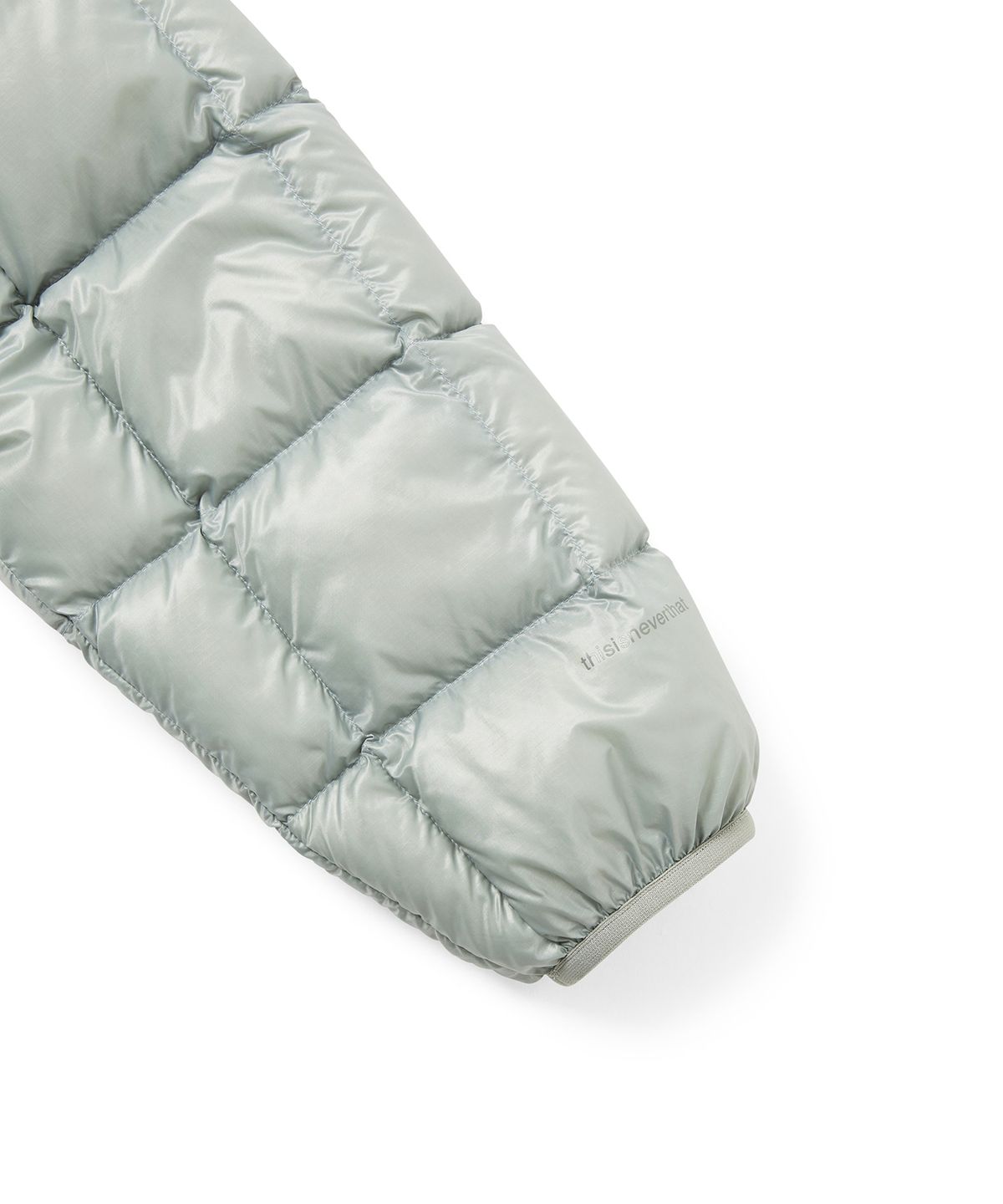 디스이즈네버댓(THISISNEVERTHAT) PERTEX Vik Hooded LT Down Jacket Mint Grey