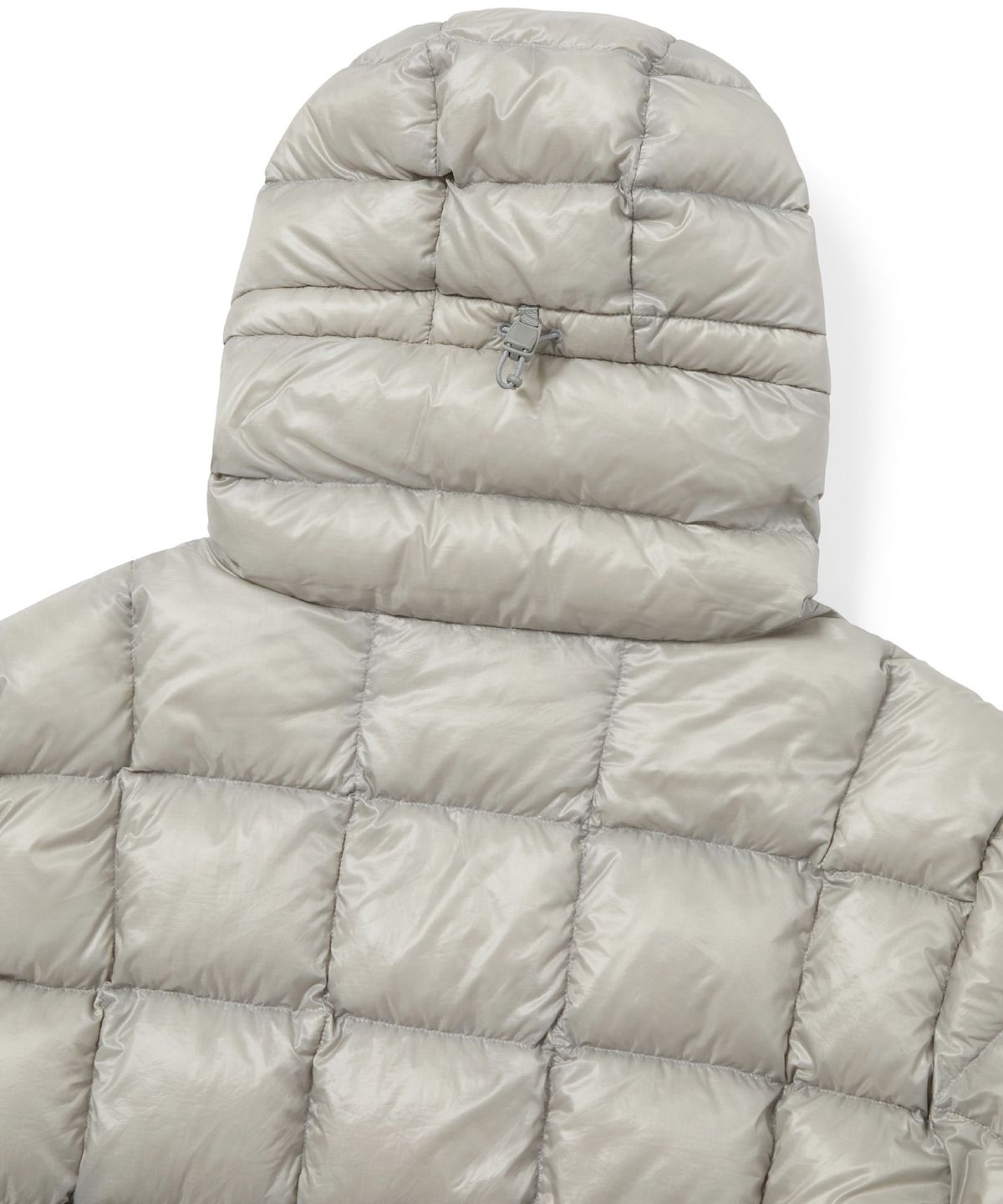 디스이즈네버댓(THISISNEVERTHAT) PERTEX Vik Hooded LT Down Jacket Grey
