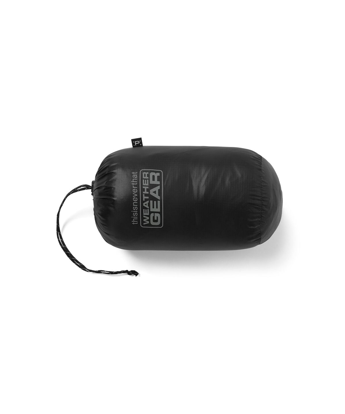 디스이즈네버댓(THISISNEVERTHAT) PERTEX Vik Hooded LT Down Jacket Black