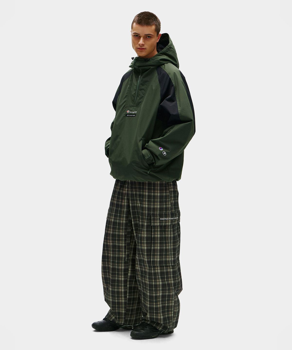 디미토(DIMITO) [CHAMPION x DIMITO] SCRIPT CARGO PANTS (WIDE FIT LV.1) LIBRARY