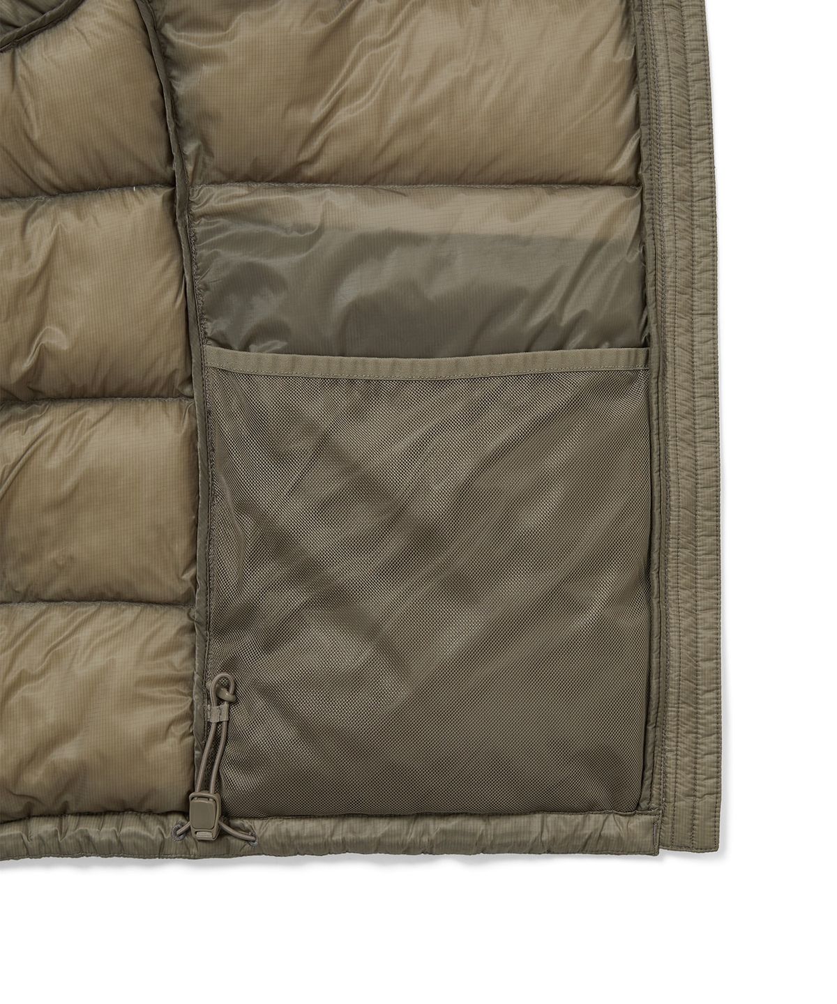 디스이즈네버댓(THISISNEVERTHAT) Skogar MID Down Jacket Light Beige