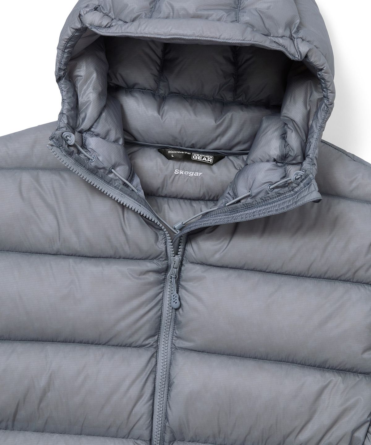 디스이즈네버댓(THISISNEVERTHAT) Skogar Hooded MID Down Jacket Peri