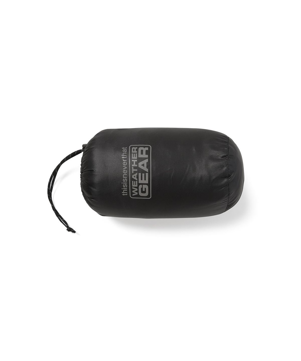 디스이즈네버댓(THISISNEVERTHAT) Skogar Hooded MID Down Jacket Off Black